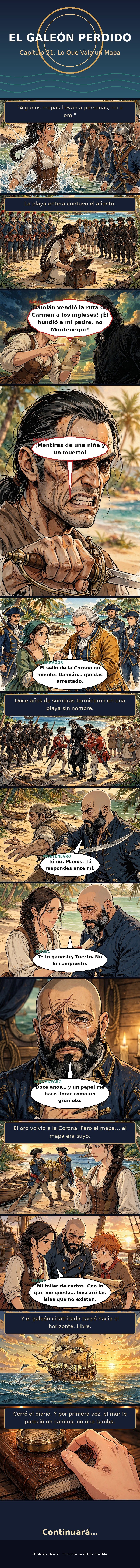 Capítulo 21 de El Galeón Perdido