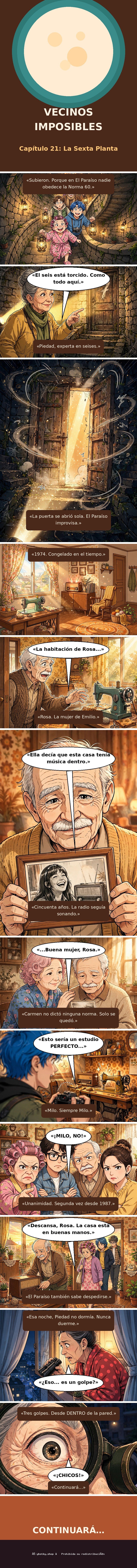 Capítulo 21 de Vecinos Imposibles