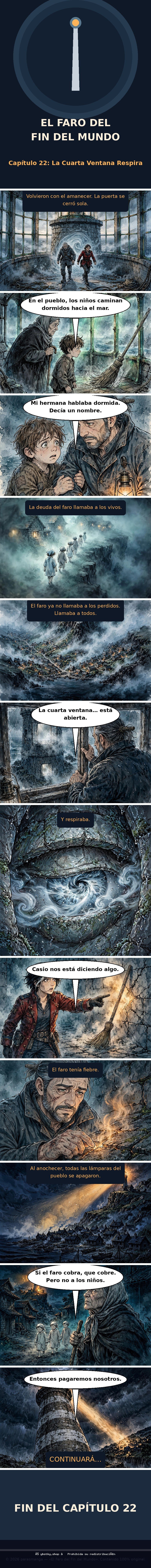 Capítulo 22 de El Faro del Fin del Mundo