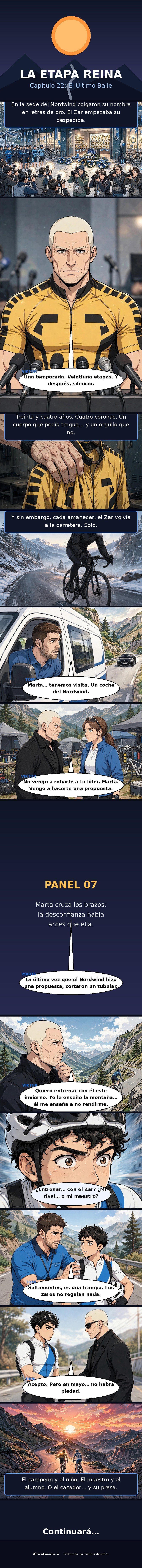 Capítulo 22 de La Etapa Reina