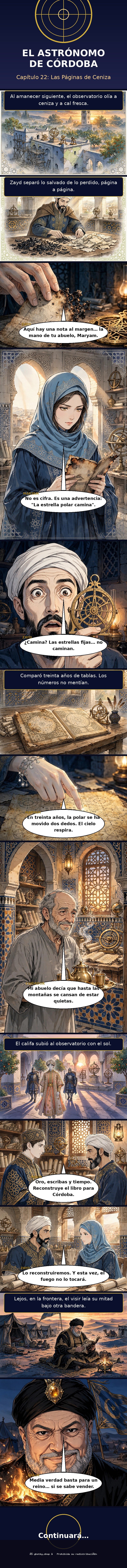 Capítulo 22 de El Astrónomo de Córdoba