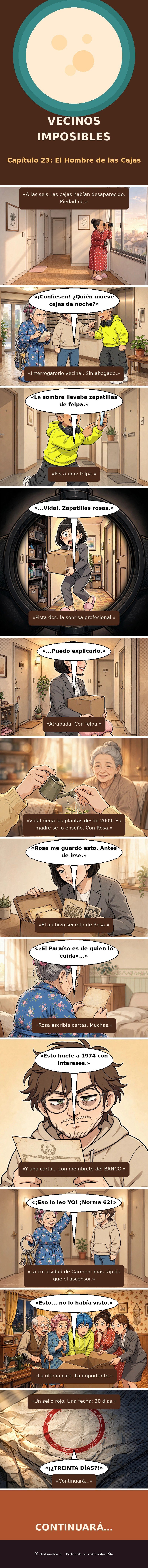 Capítulo 23 de Vecinos Imposibles