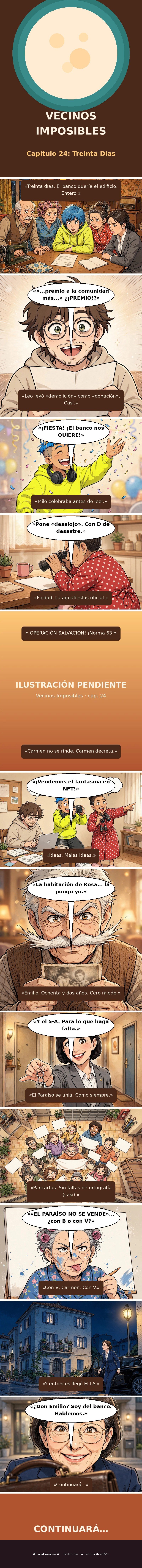 Capítulo 24 de Vecinos Imposibles
