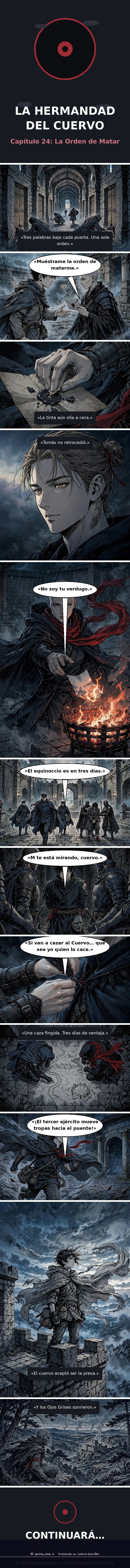 Capítulo 24 de La Hermandad del Cuervo