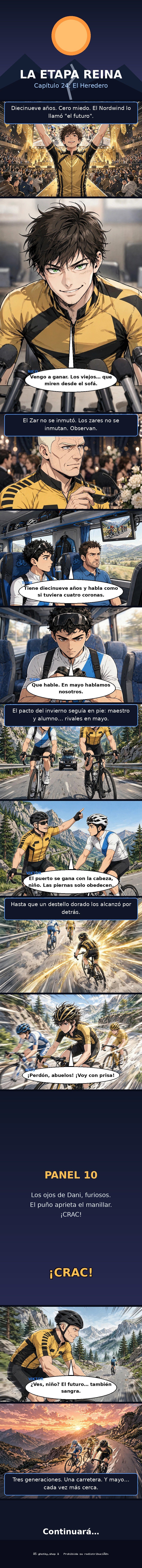 Capítulo 24 de La Etapa Reina