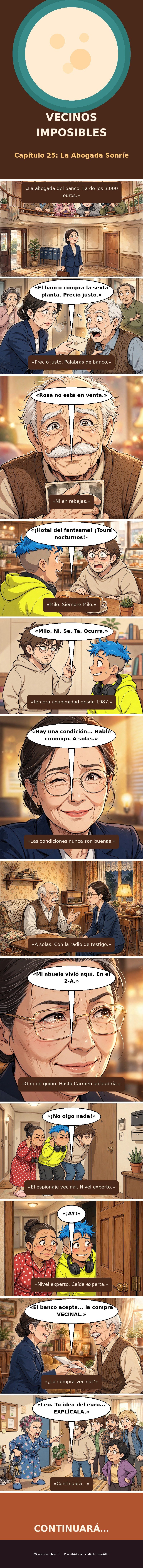 Capítulo 25 de Vecinos Imposibles