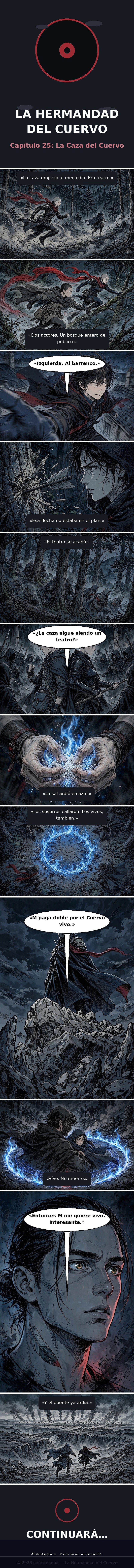 Capítulo 25 de La Hermandad del Cuervo