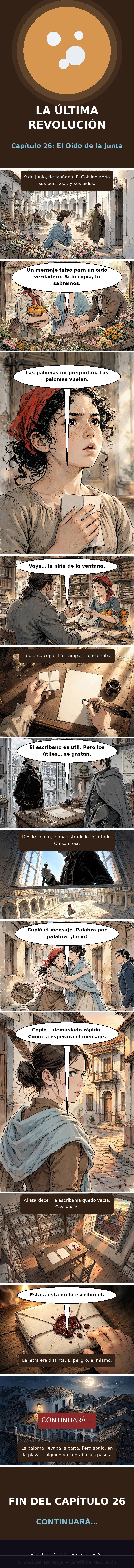 Capítulo 26 de La Última Revolución
