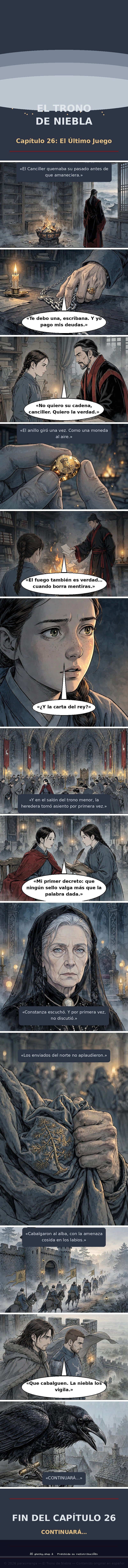 Capítulo 26 de El Trono de Niebla