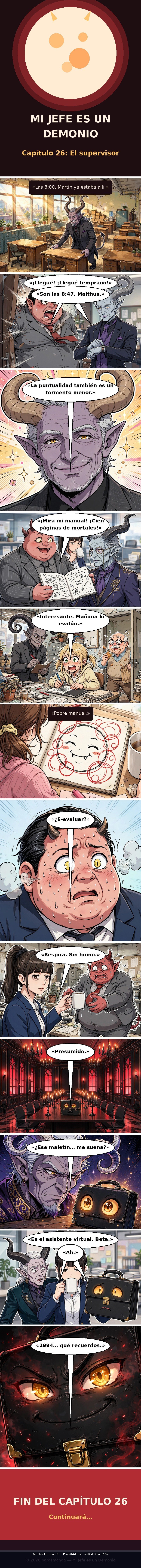 Capítulo 26 de Mi Jefe es un Demonio