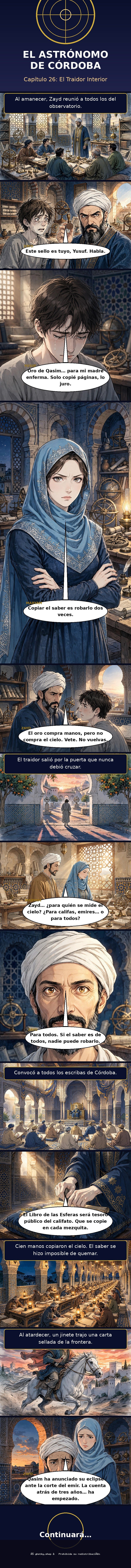 Capítulo 26 de El Astrónomo de Córdoba