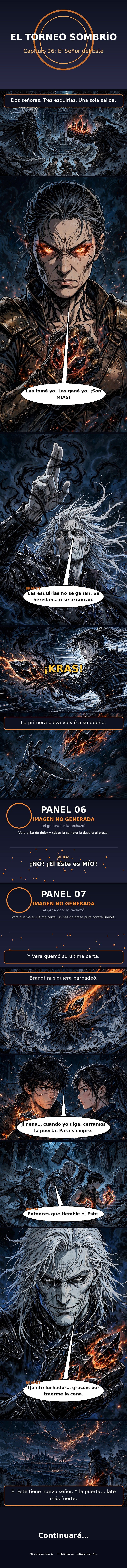 Capítulo 26 de El Torneo Sombrío