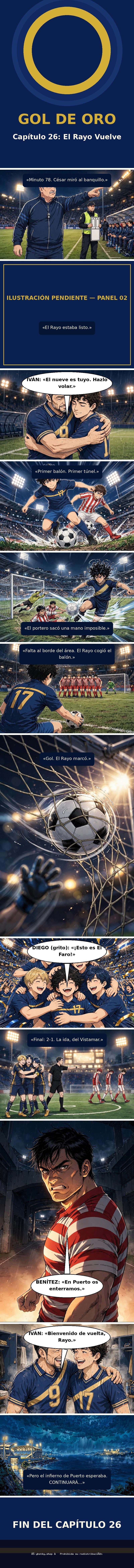 Capítulo 26 de Gol de Oro