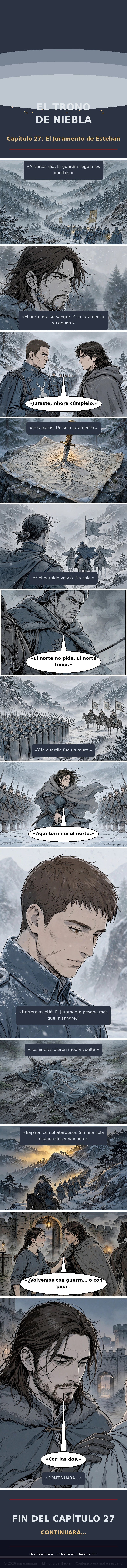 Capítulo 27 de El Trono de Niebla