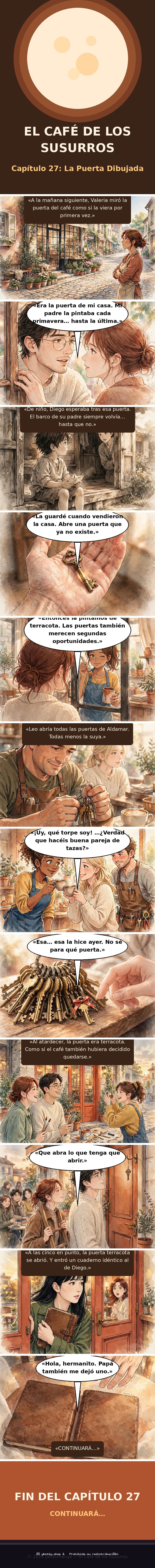 Capítulo 27 de El Café de los Susurros