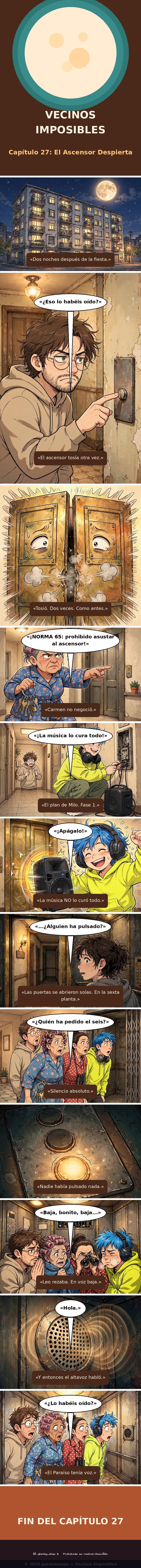 Capítulo 27 de Vecinos Imposibles