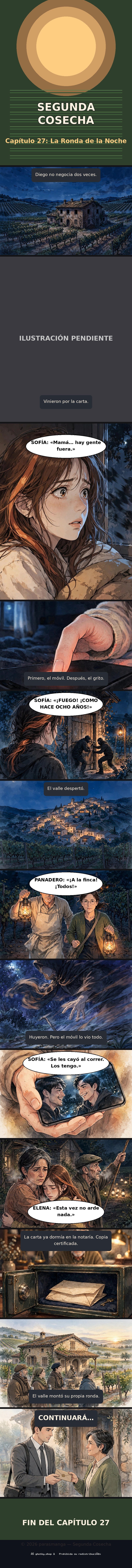 Capítulo 27 de Segunda Cosecha
