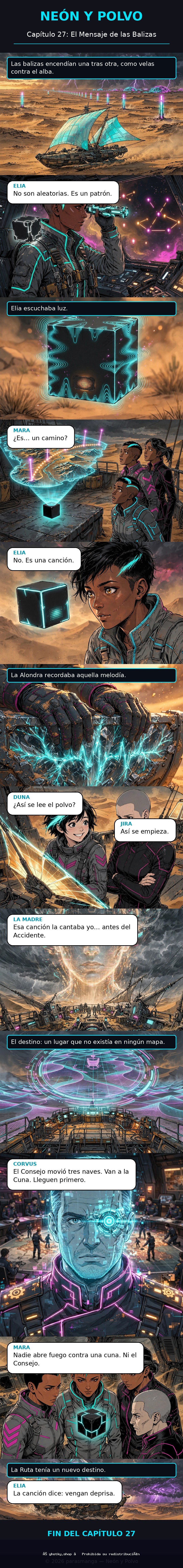 Capítulo 27 de Neón y Polvo