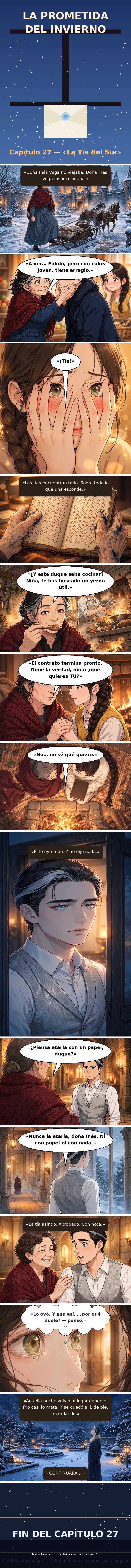 Capítulo 27 de La Prometida del Invierno