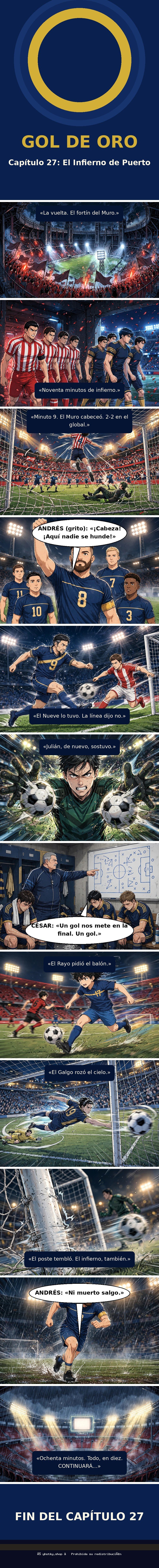 Capítulo 27 de Gol de Oro