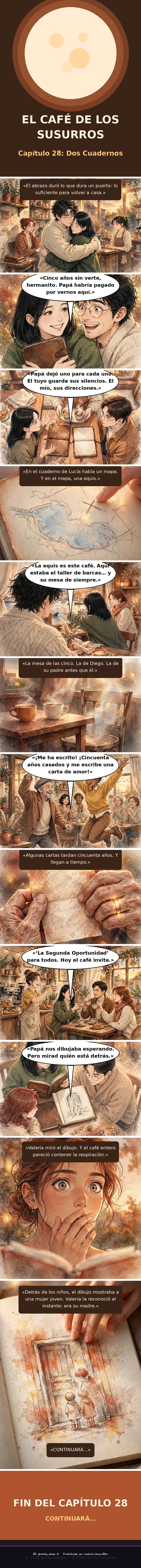 Capítulo 28 de El Café de los Susurros