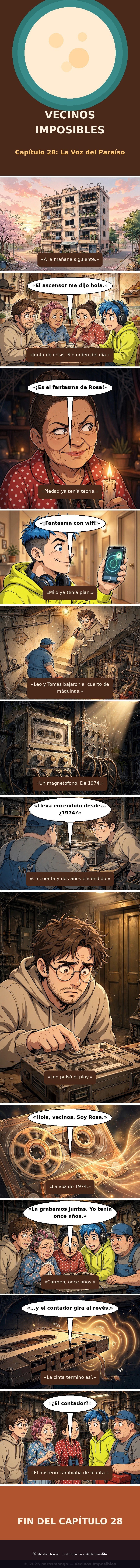Capítulo 28 de Vecinos Imposibles