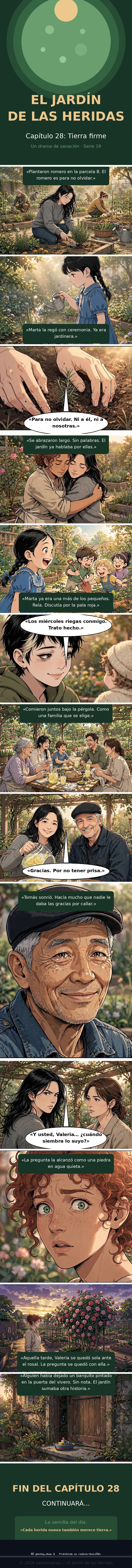 Capítulo 28 de El Jardín de las Heridas