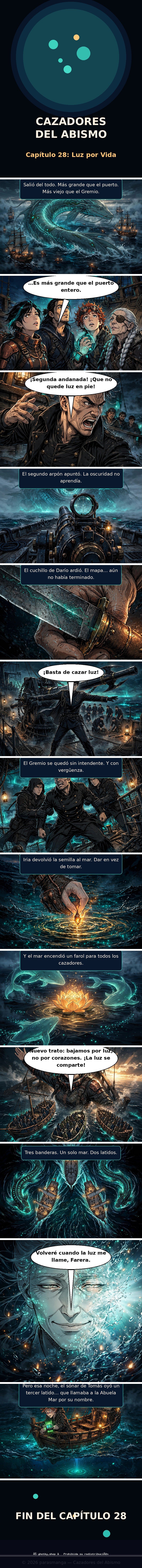 Capítulo 28 de Cazadores del Abismo
