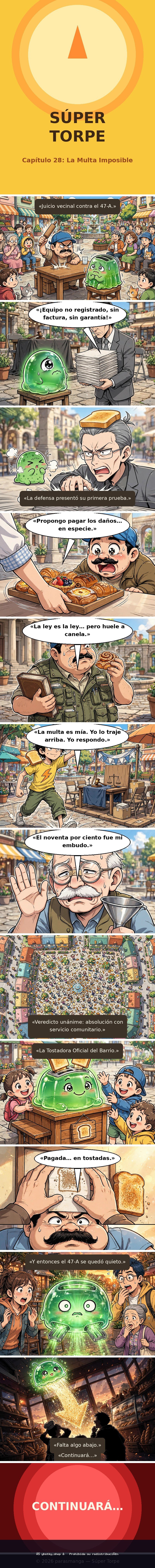 Capítulo 28 de Súper Torpe