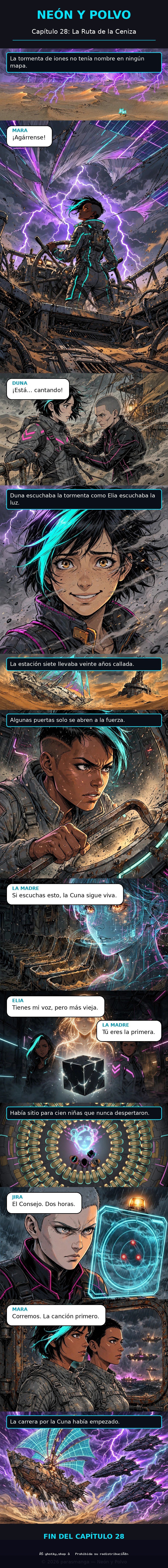 Capítulo 28 de Neón y Polvo