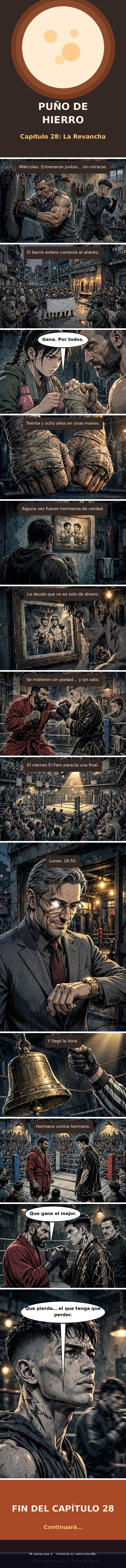 Capítulo 28 de Puño de Hierro