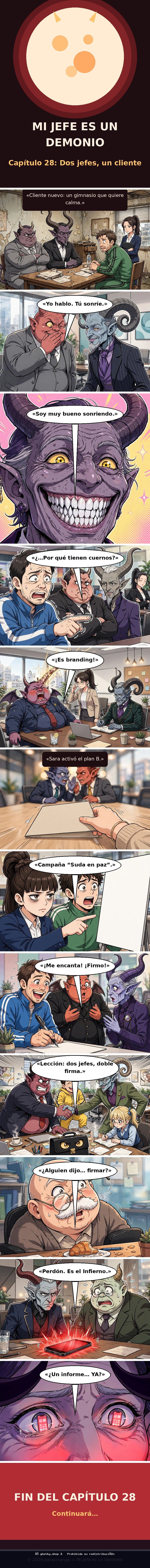Capítulo 28 de Mi Jefe es un Demonio