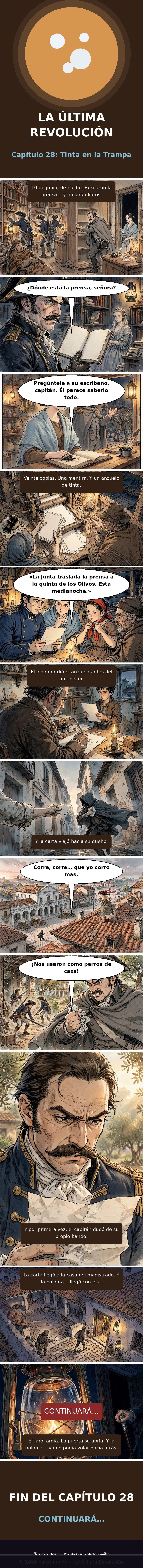 Capítulo 28 de La Última Revolución