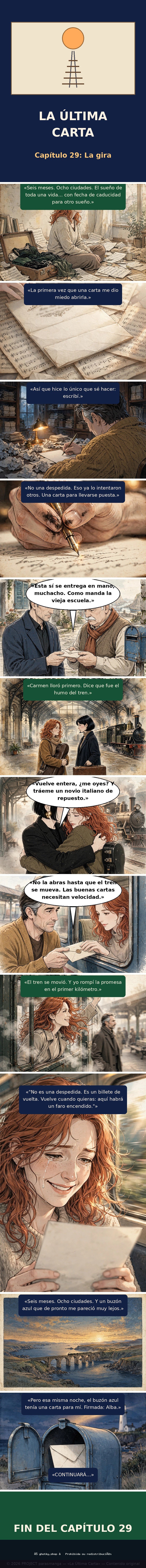 Capítulo 29 de La Última Carta