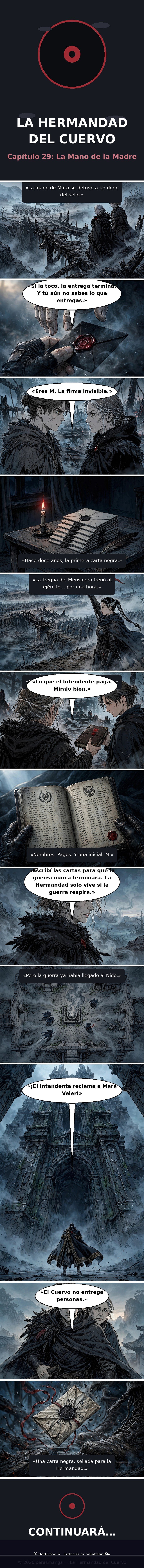 Capítulo 29 de La Hermandad del Cuervo