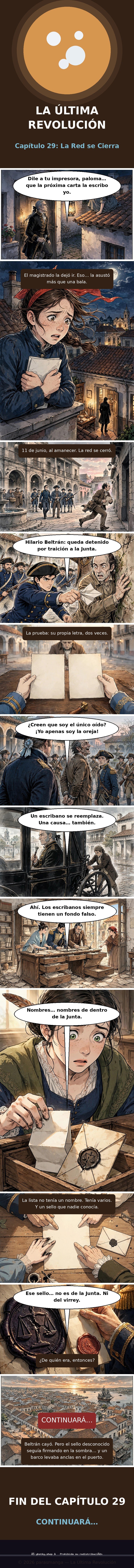 Capítulo 29 de La Última Revolución