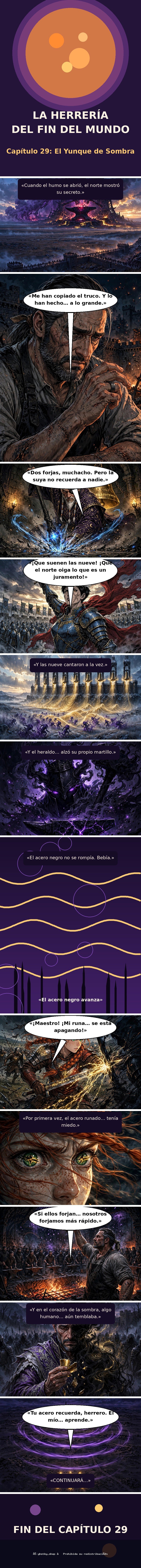 Capítulo 29 de La Herrería del Fin del Mundo