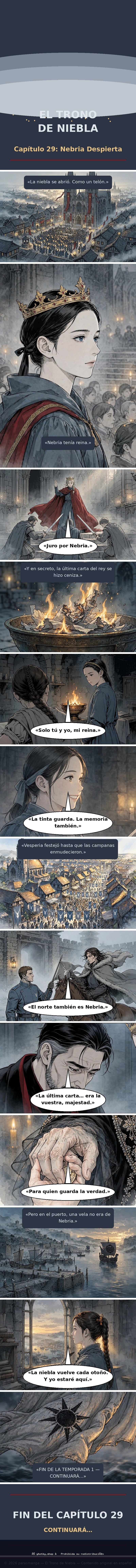 Capítulo 29 de El Trono de Niebla