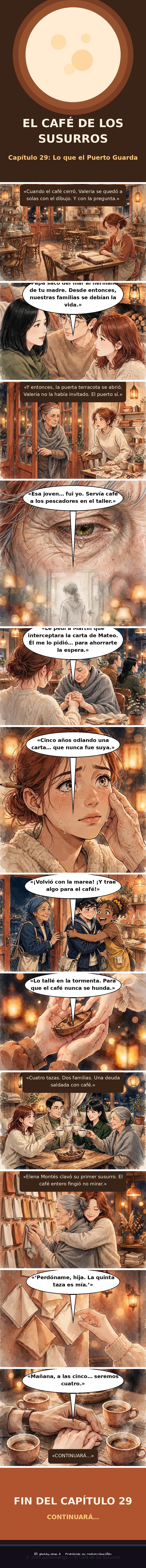 Capítulo 29 de El Café de los Susurros
