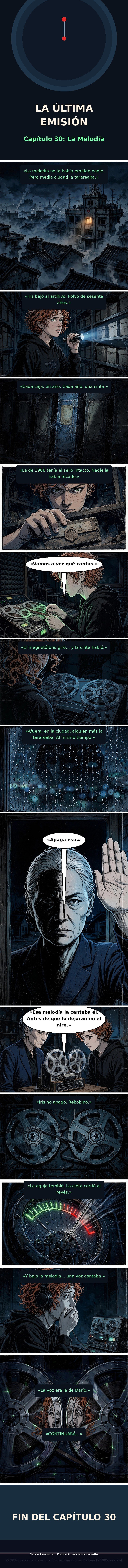 Capítulo 30 de La Última Emisión