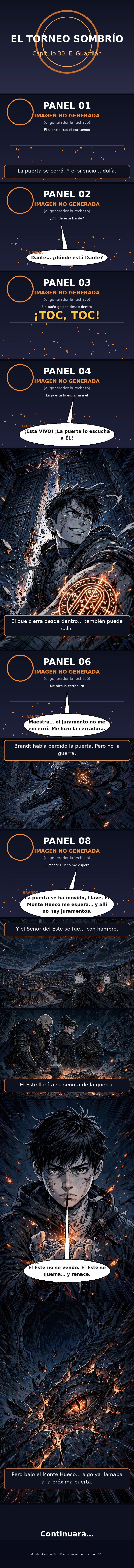 Capítulo 30 de El Torneo Sombrío