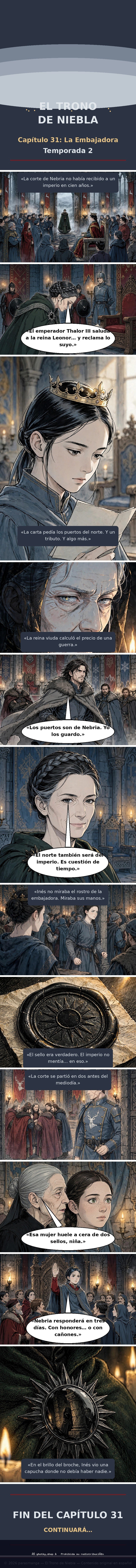 Capítulo 31 de El Trono de Niebla