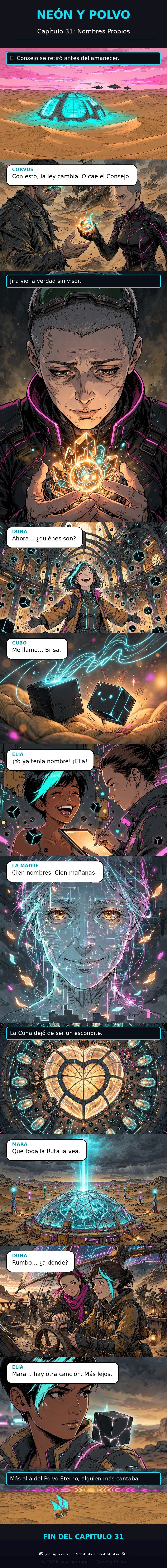 Capítulo 31 de Neón y Polvo
