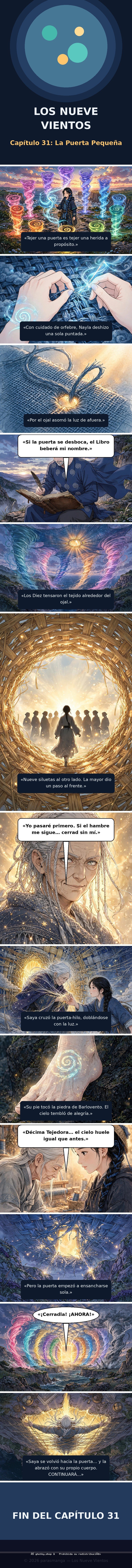 Capítulo 31 de Los Nueve Vientos