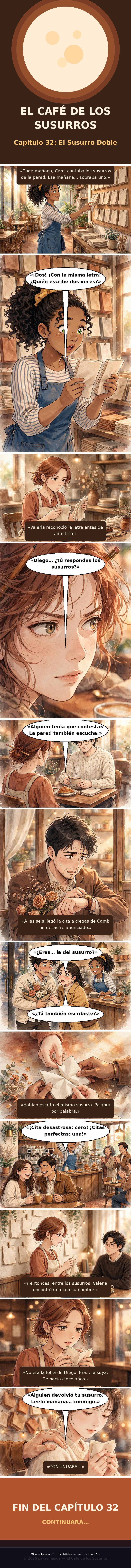 Capítulo 32 de El Café de los Susurros