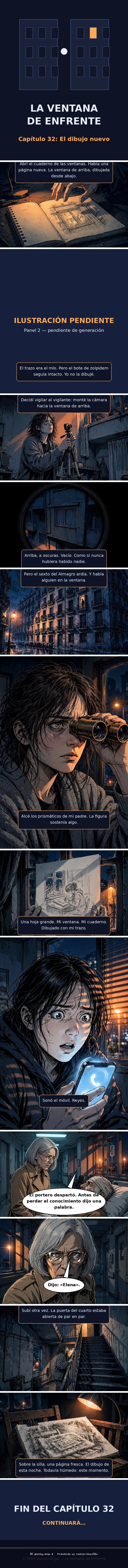 Capítulo 32 de La Ventana de Enfrente