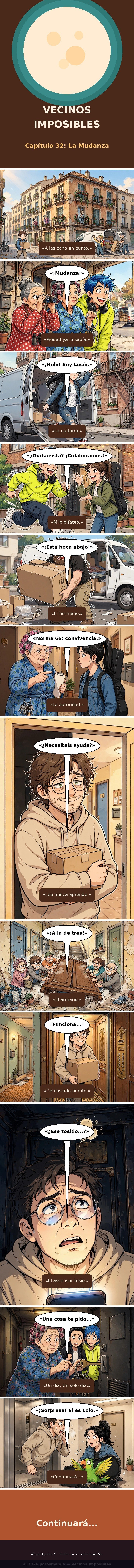 Capítulo 32 de Vecinos Imposibles