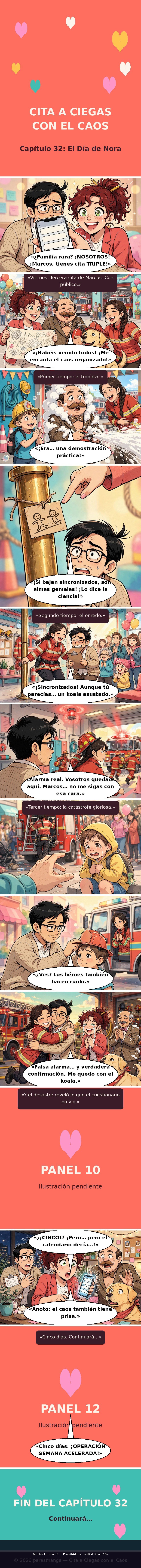 Capítulo 32 de Cita a Ciegas con el Caos