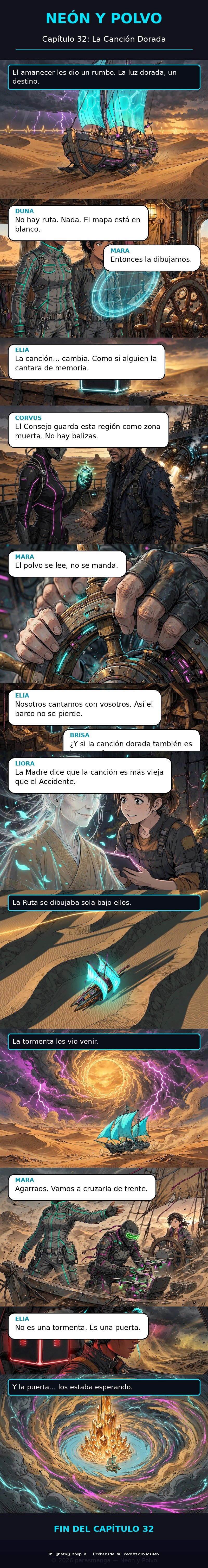 Capítulo 32 de Neón y Polvo