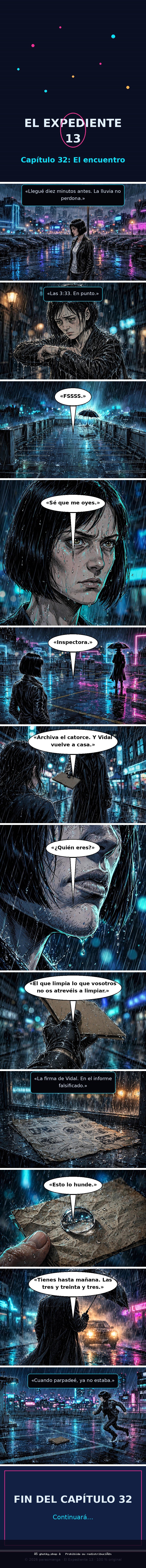 Capítulo 32 de El Expediente 13